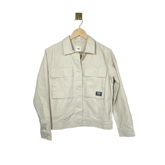 Vans Women’s Clark Chore Jacket in Sandshell Size XS - Picture 8 of 15